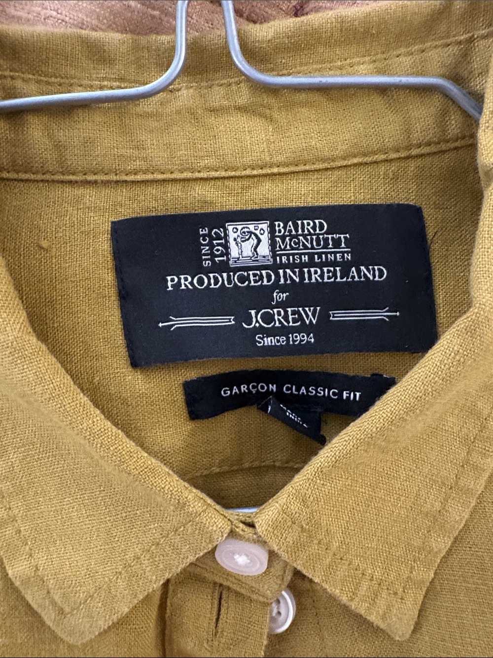 EUC Baird McNutt Irish Linen for J Crew size 6 - Picture 3 of 5